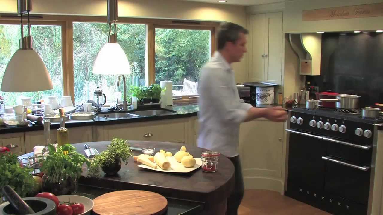 Roasted Potatoes and Parsnips with grated Parmesan