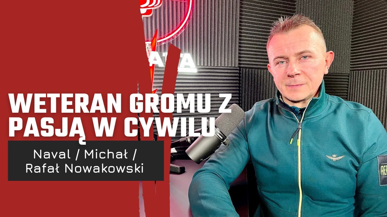 Weteran GROMu z pasją w cywilu. Nie za starzy na aktywną emeryturę. Rafał 