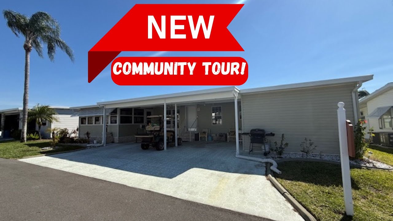 Newer Home In Water Front Park Needing Sold (Tropical Harbor Estates Lake Placid Florida)!