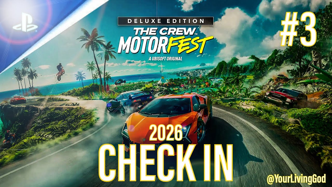 THE CREW MOTORFEST: DELUXE EDITION ᕈS5 🎮 : CHECK IN 2026 #3
