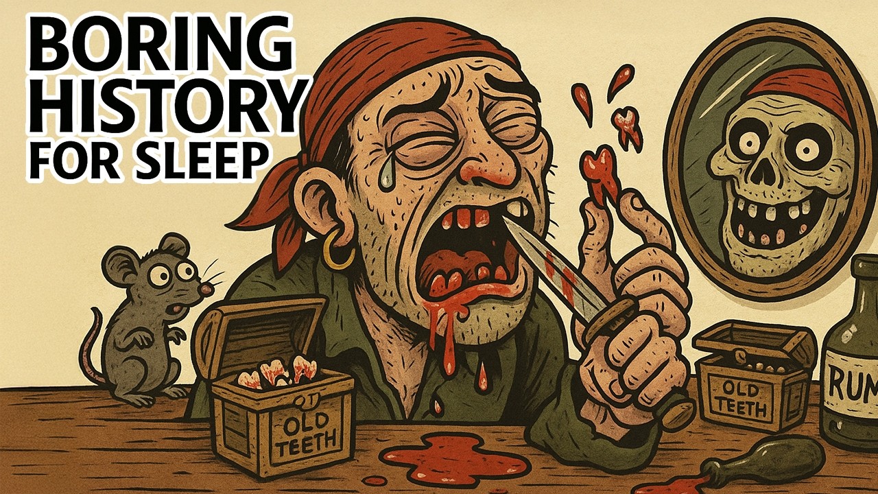 Why It Sucked to Be a Pirate | Boring History For Sleep