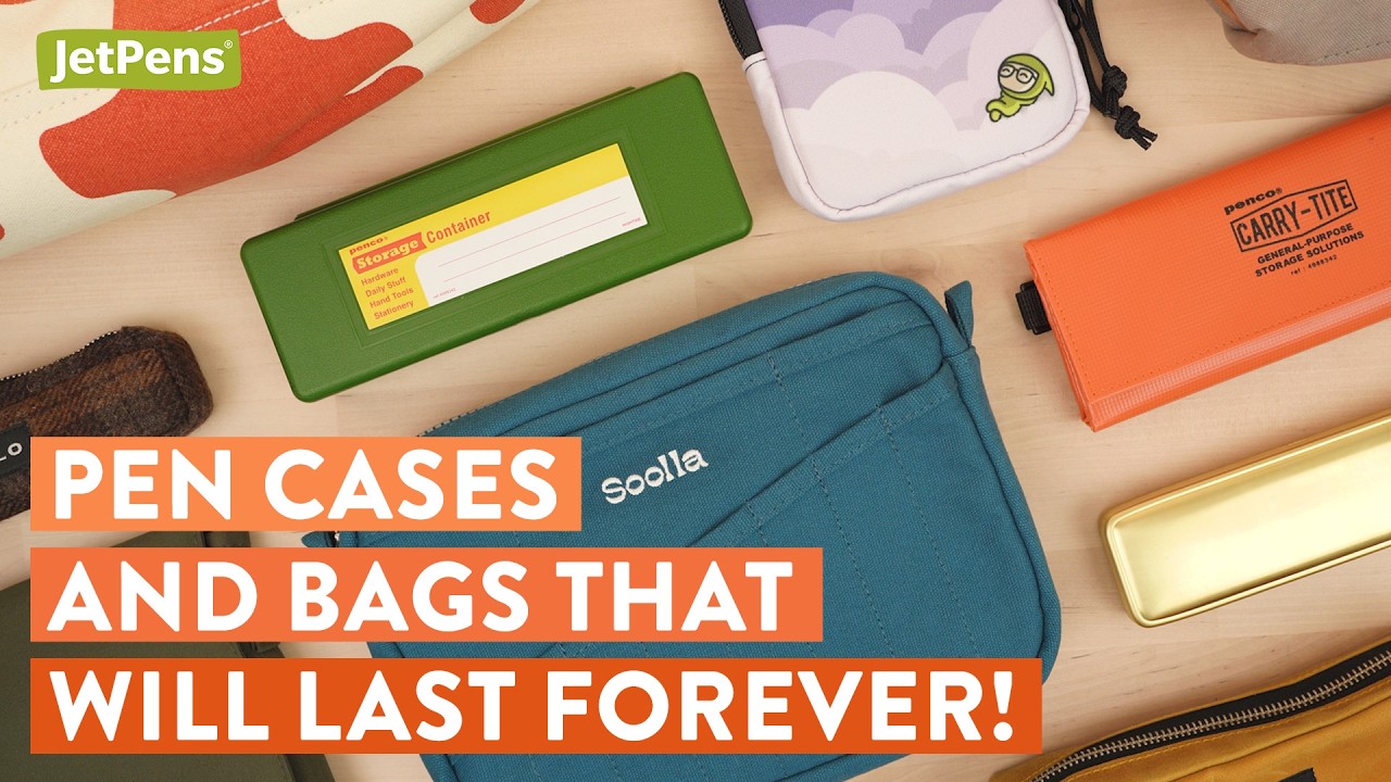 These Pen Cases & Bags Will Last You a Lifetime! ✨