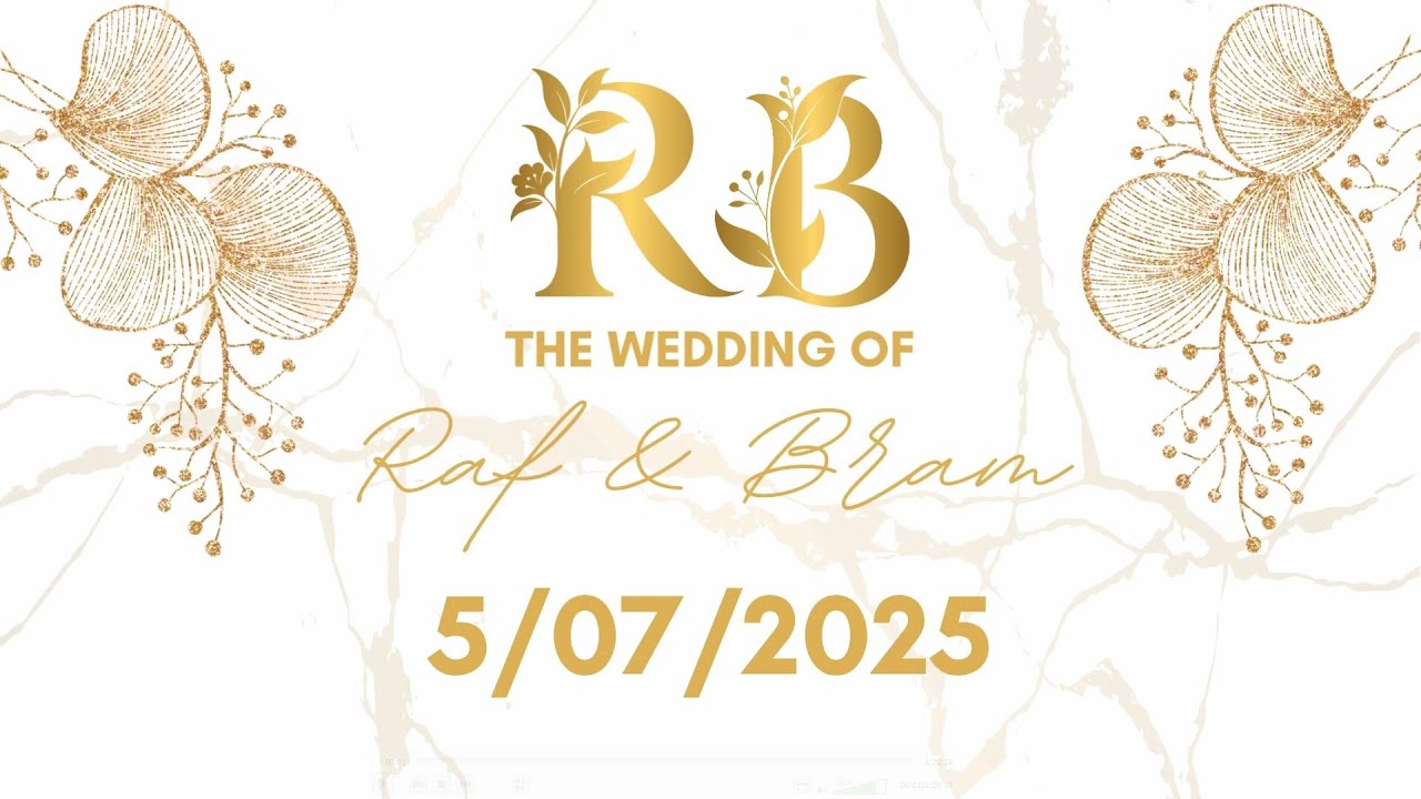 The Wedding of Raf & Bram
