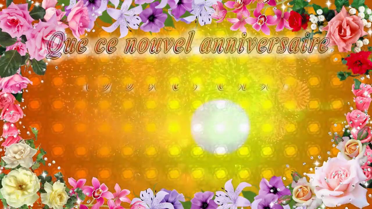 Joyeux Anniversaire Chère soeur