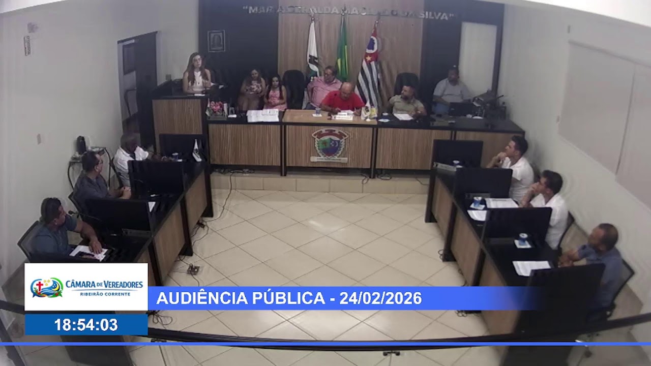 Audiência Pública referente a Integração de Área Urbana - 24/02/2026