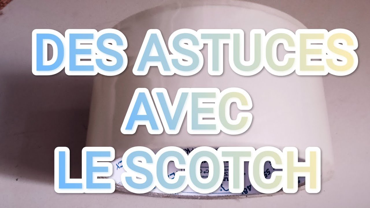 DES  ASTUCES GÉNIALES POUR UTILISER LE SCOTCH EN SCRAPBOOKING  ET L'ART JOURNAL