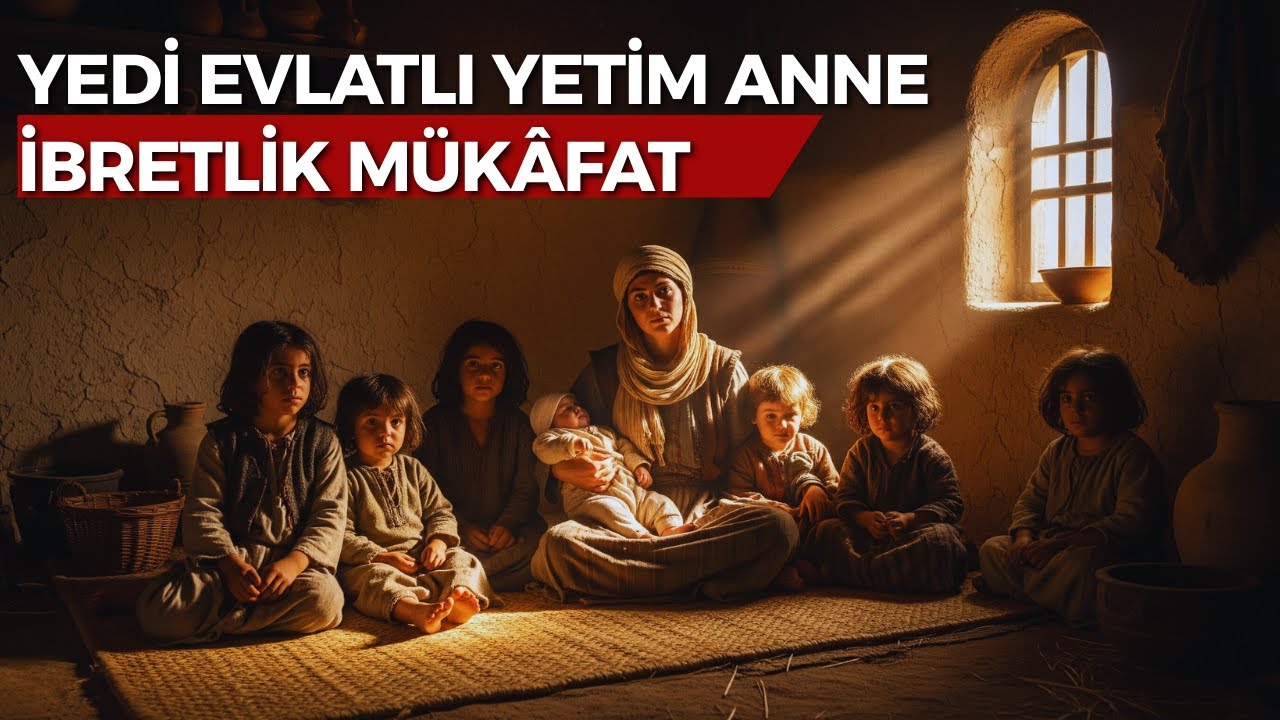 Yedi Evlat Sahibi Yetim Annenin Sabrının M&uuml;kafatı | Dini Hikayeler
