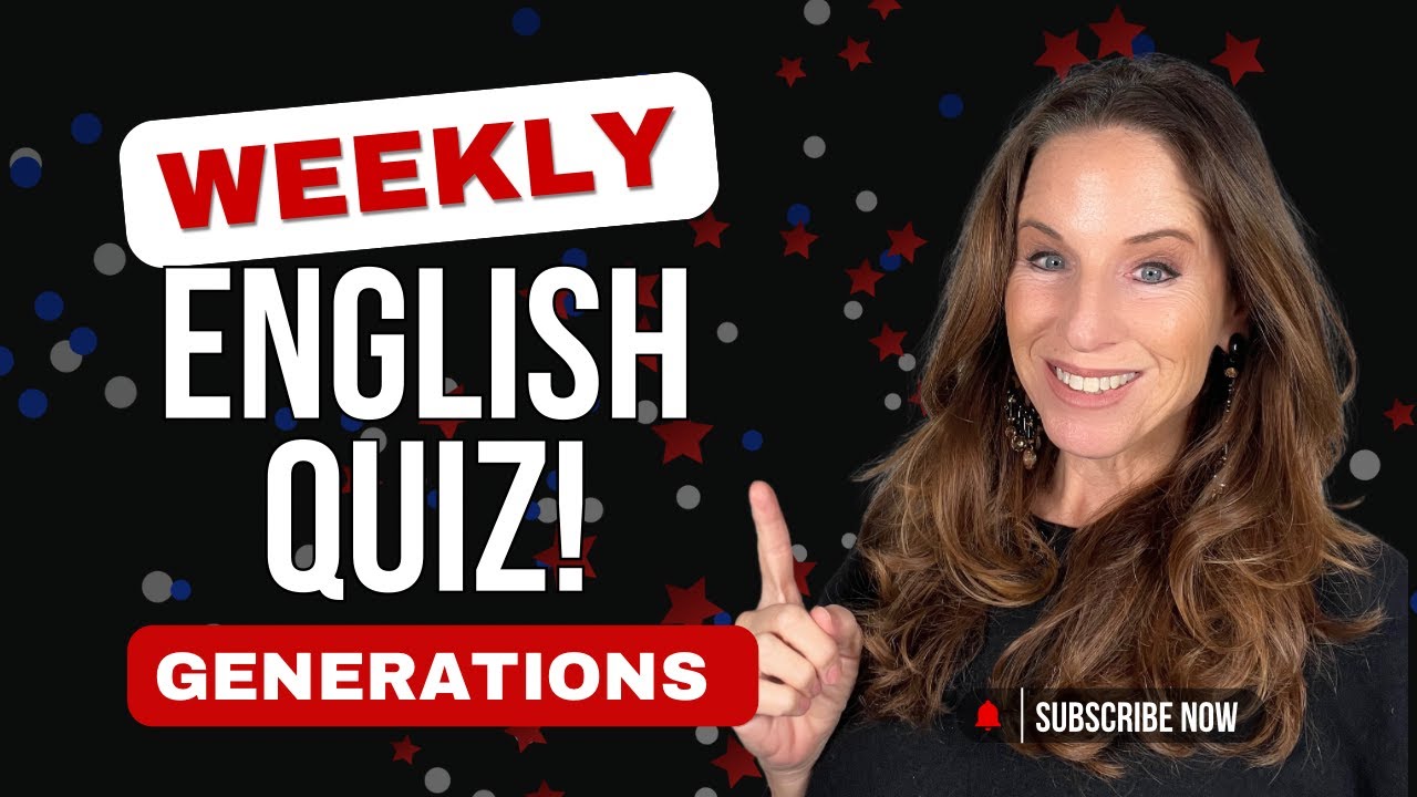 LIVE English QUIZ | GENERATIONS | Practice English #english #trivia #generations #englishonline