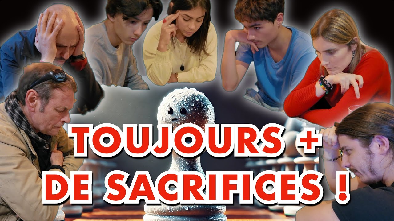 Tournoi des Gambits 2e édition - Yosha, Daiane, Judicael, Skybloues, Vladimir, Vincent, Edgar