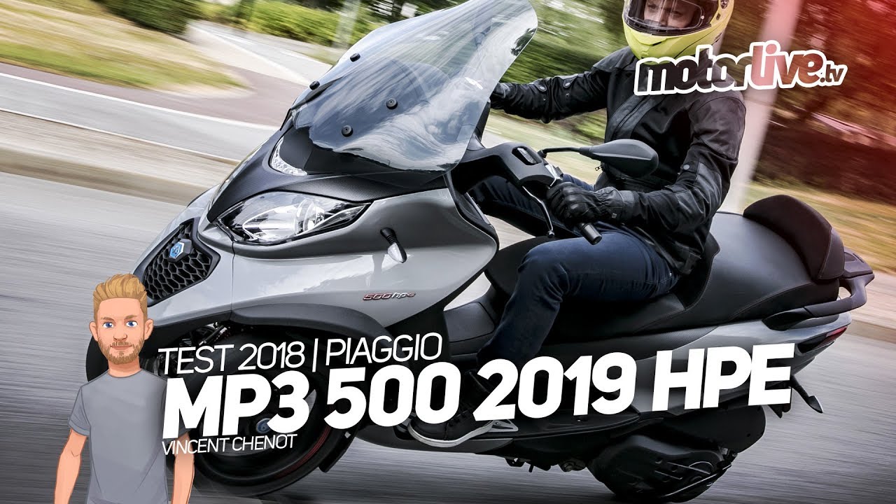 PIAGGIO MP3 500 HPE | TEST 2018