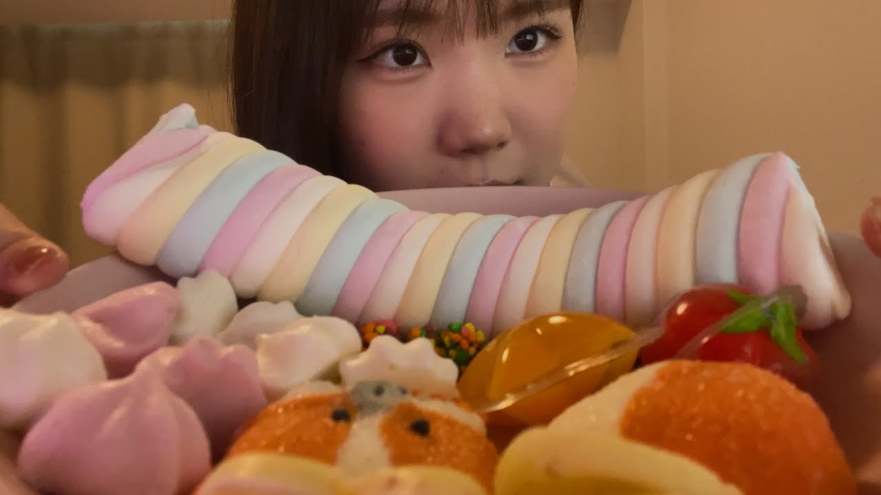 【咀嚼音ASMR】お菓子を食べる【小声】