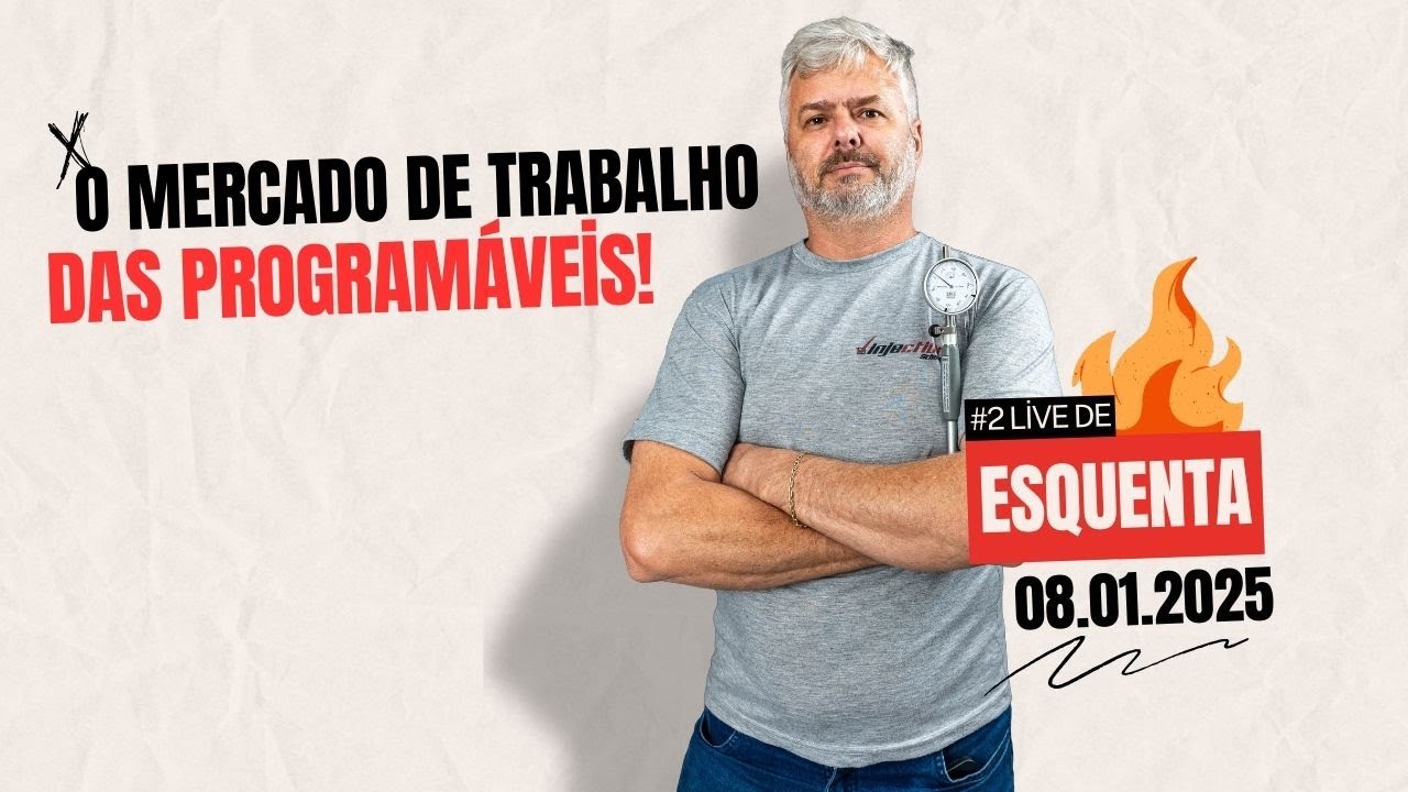 LIVE DE ESQUENTA #2 - O mercado de trabalho das Injeções Programáveis