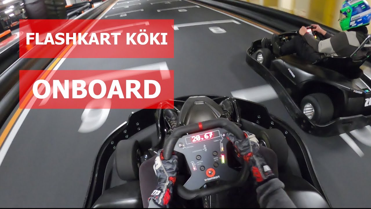 Flashkart Köki: nyitás előtti teszt - Pataki Gábor gokartversenyző, onboard