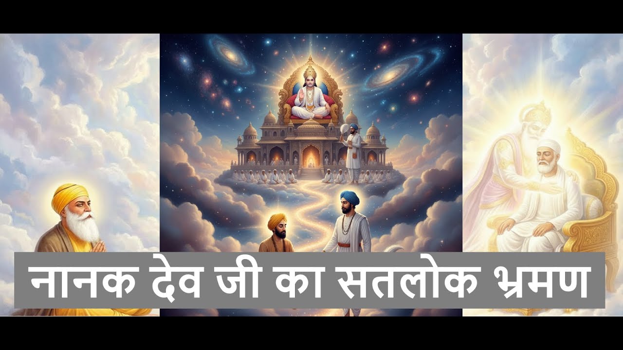 नानक देव जी का सतलोक भ्रमण | कबीर साहिब के वास्तविक स्वरूप के दर्शन | वाहेगुरुका रहस्य My God Online