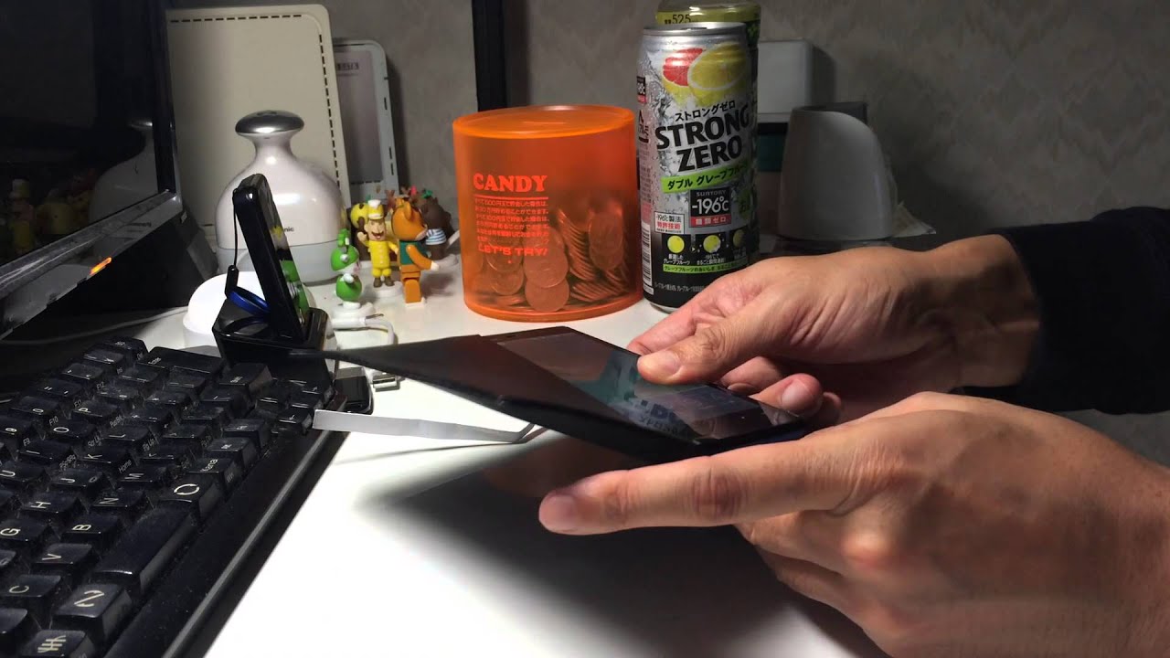 開封動画 LaLa Call スケバン刑事手帳型スマホカバー