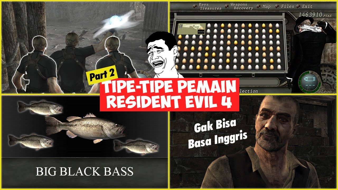 TIPE - TIPE PEMAIN RESIDENT EVIL 4 #2