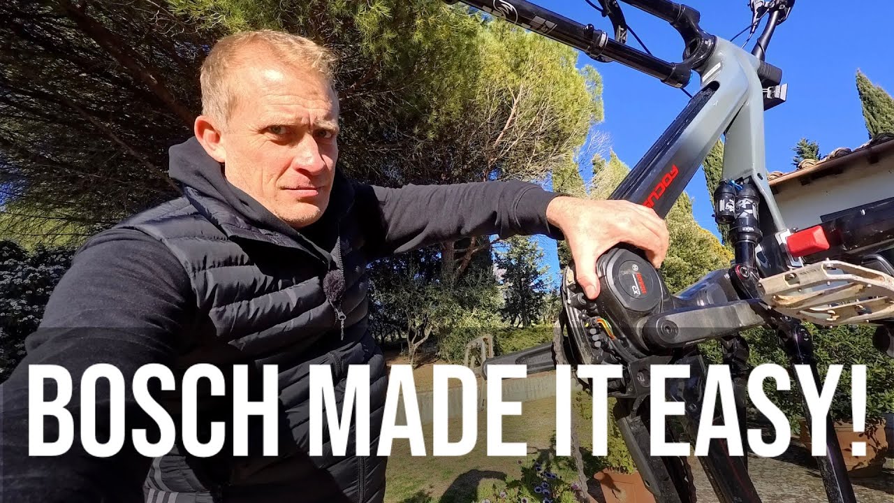 Как снять новый двигатель Bosch Performance CX