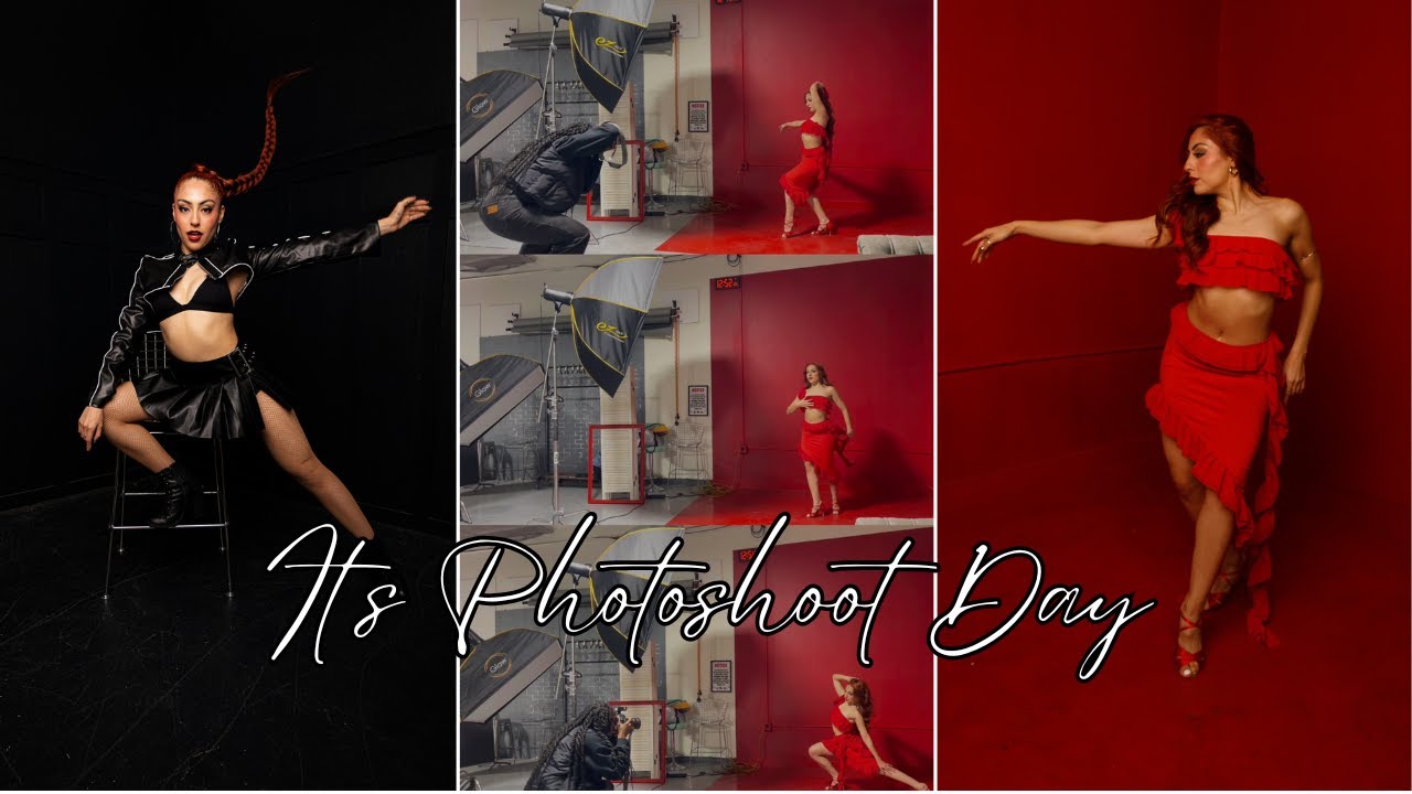 Off Camera Flash Photography for a Professional Dancer +Day In The Life + Beginner Photographer