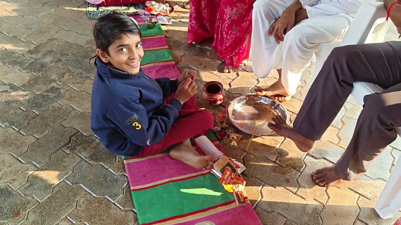 માતૃ પિતૃ પૂજન શ્રી સખવદર પ્રાથમિક શાળા
