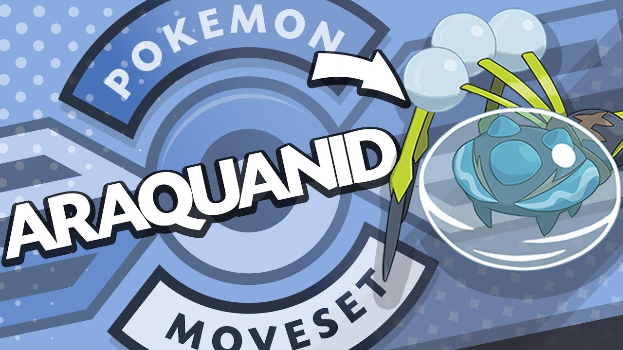 Araquanid Moveset Guide! How to use Araquanid! Pokemon Sun and Moon! w/ PokeaimMD! (Updated)