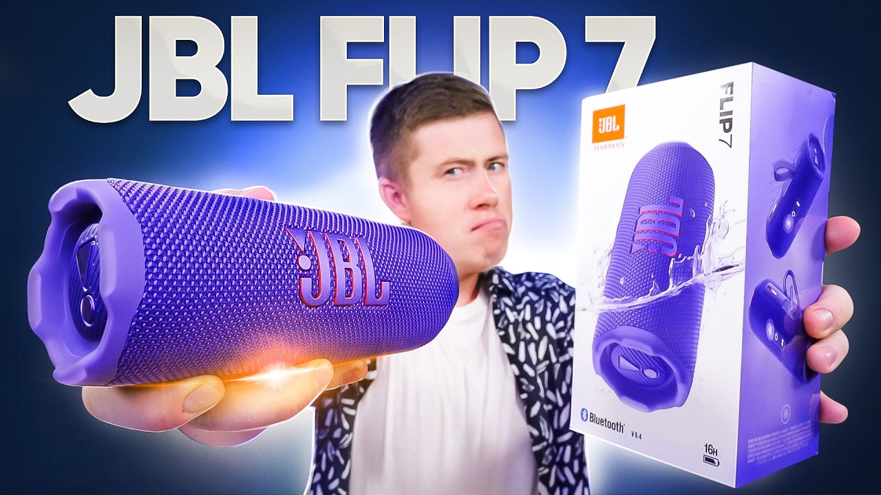 JBL FLIP 7 – Мощный БАС, Новые Фишки и Сочный ЗВУК! Новинка JBL 2025 Года до 10.000 Рублей