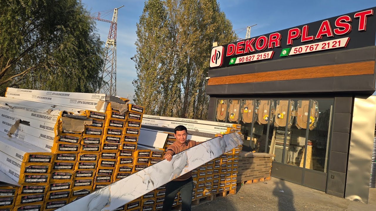 DEKOR PLAST GIPSAKARTON BAZALT PADDON NARXI 2026 YIL