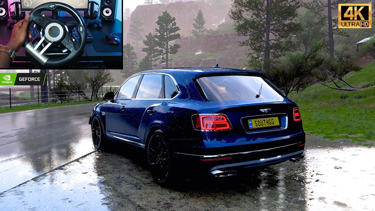 745HP Bentley Bentayga 2016 AWD SUV - Forza Horizon  5 | Steering Wheel Gameplay | 4K60FPS