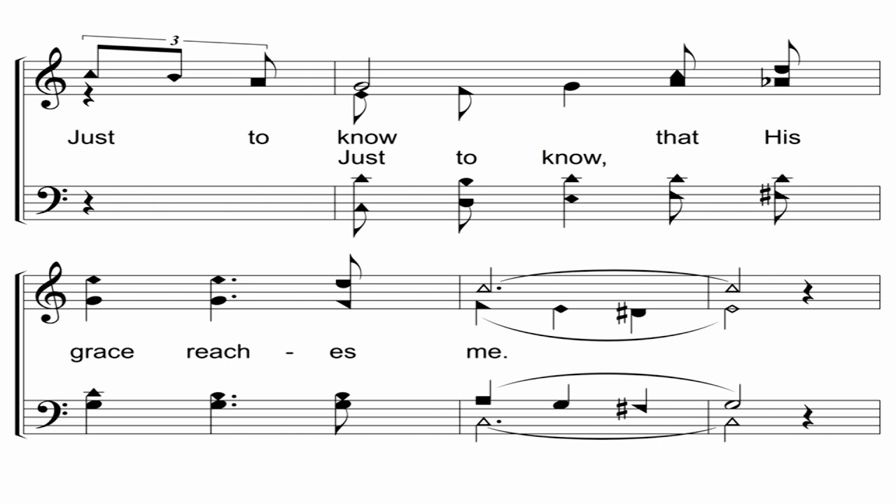 His Grace Reaches Me - A Cappella Hymn