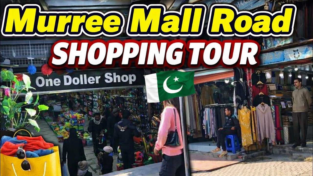 Shopping at Murree Mall Road | One Dollar Shop & Local Market 🇵🇰||Zainsh Vlogs 