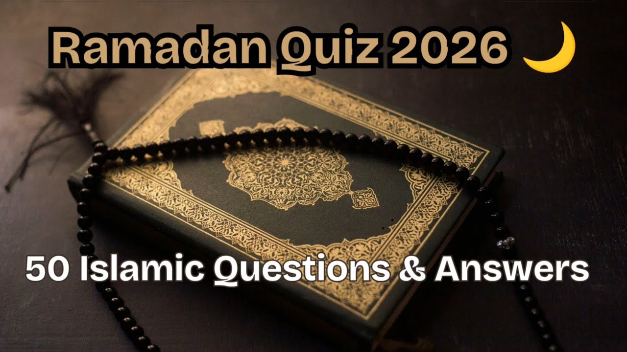 Test Your Islamic Knowledge This Ramadan 🌙 | 50 Powerful Questions | Quran & Prophets Quiz