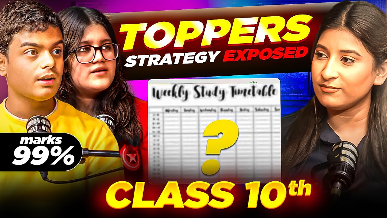 Class 10 CBSE Toppers Complete Roadmap🔥 Strategy to Score 99% in Boards✅