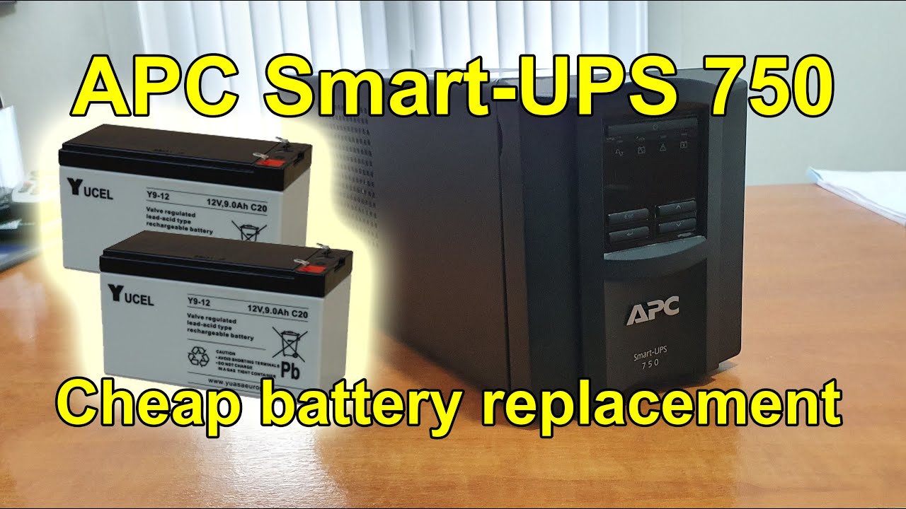Дешевая замена аккумулятора для APC Smart-UPS 750