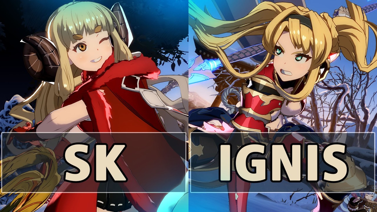GBVSR:🔥SK (Anila) Vs Ignis (Zeta)🔥| High Level Gameplay.