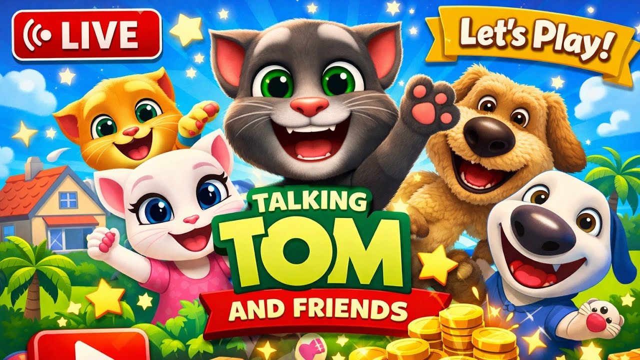 talking tom and hank live gameplay android