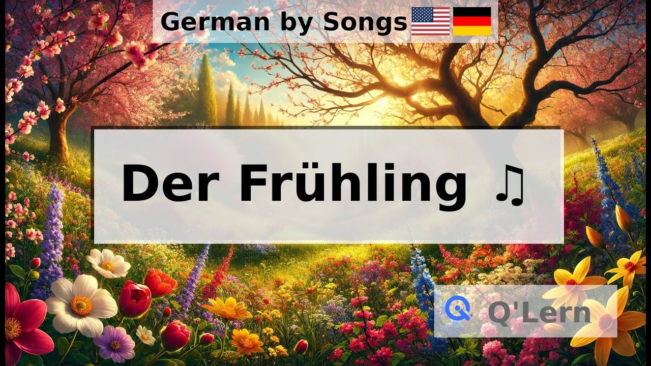 Der Fr&uuml;hling means 'spring' in German