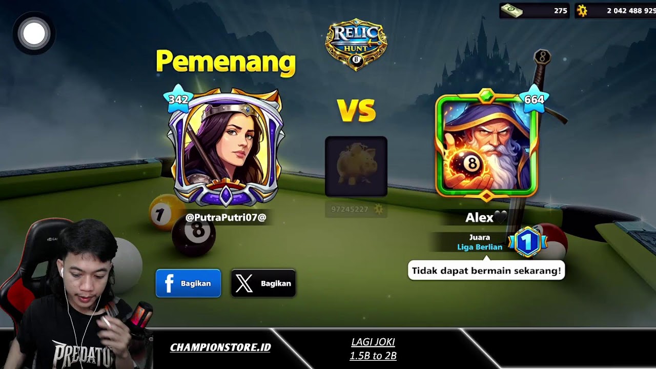 8 Ball Pool EVENT TABLE 100M😨😱