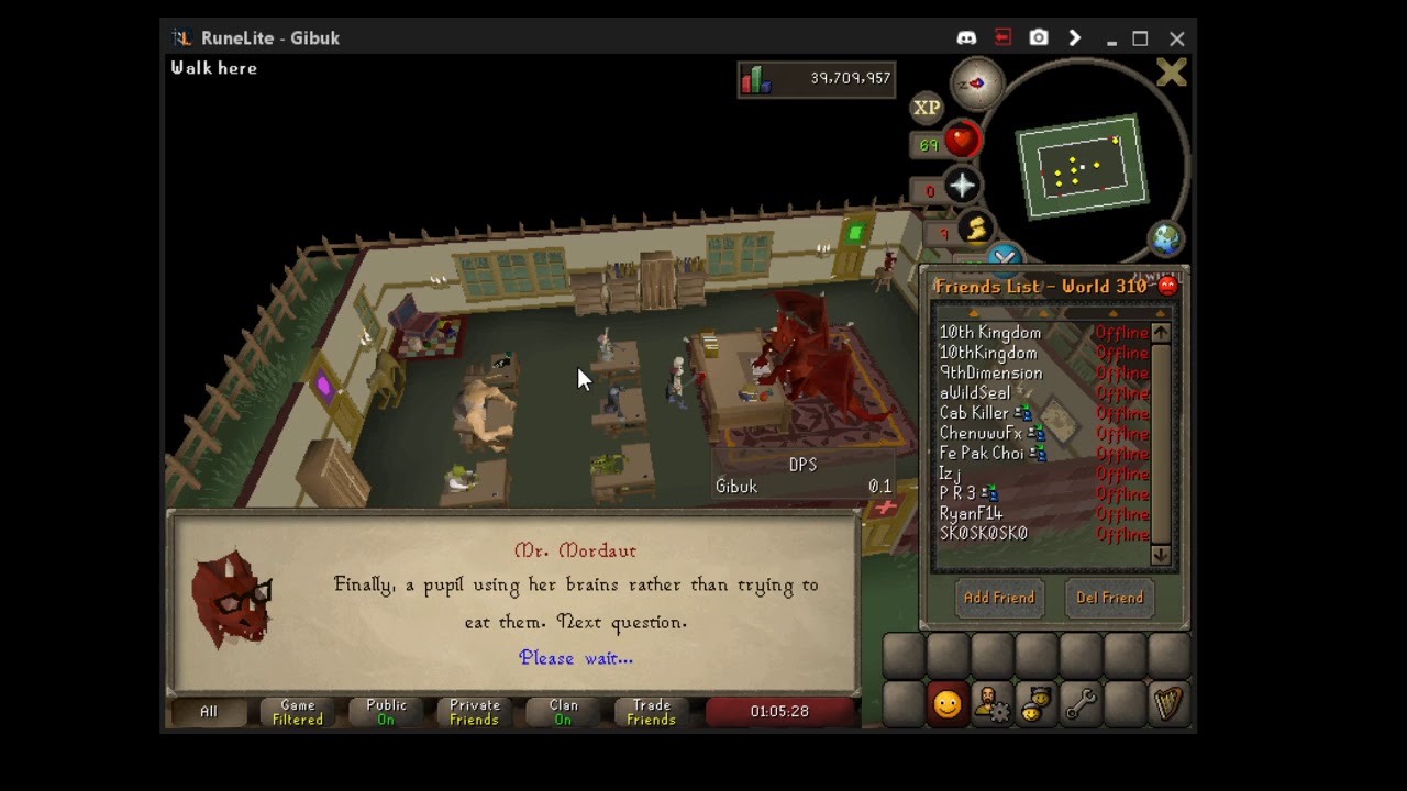Speed running Surprise Exam osrs