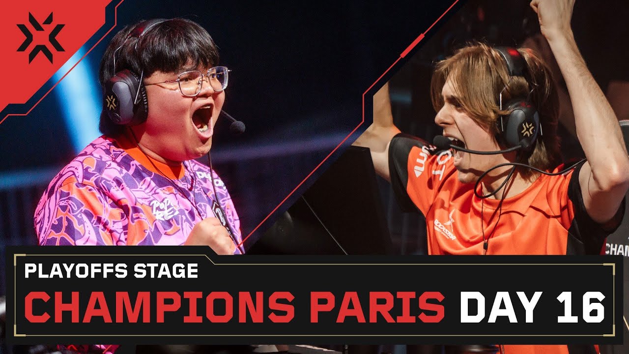 [FR] FNC vs NRG & PRX vs DRX | VALORANT CHAMPIONS PARIS | PLAYOFFS J6