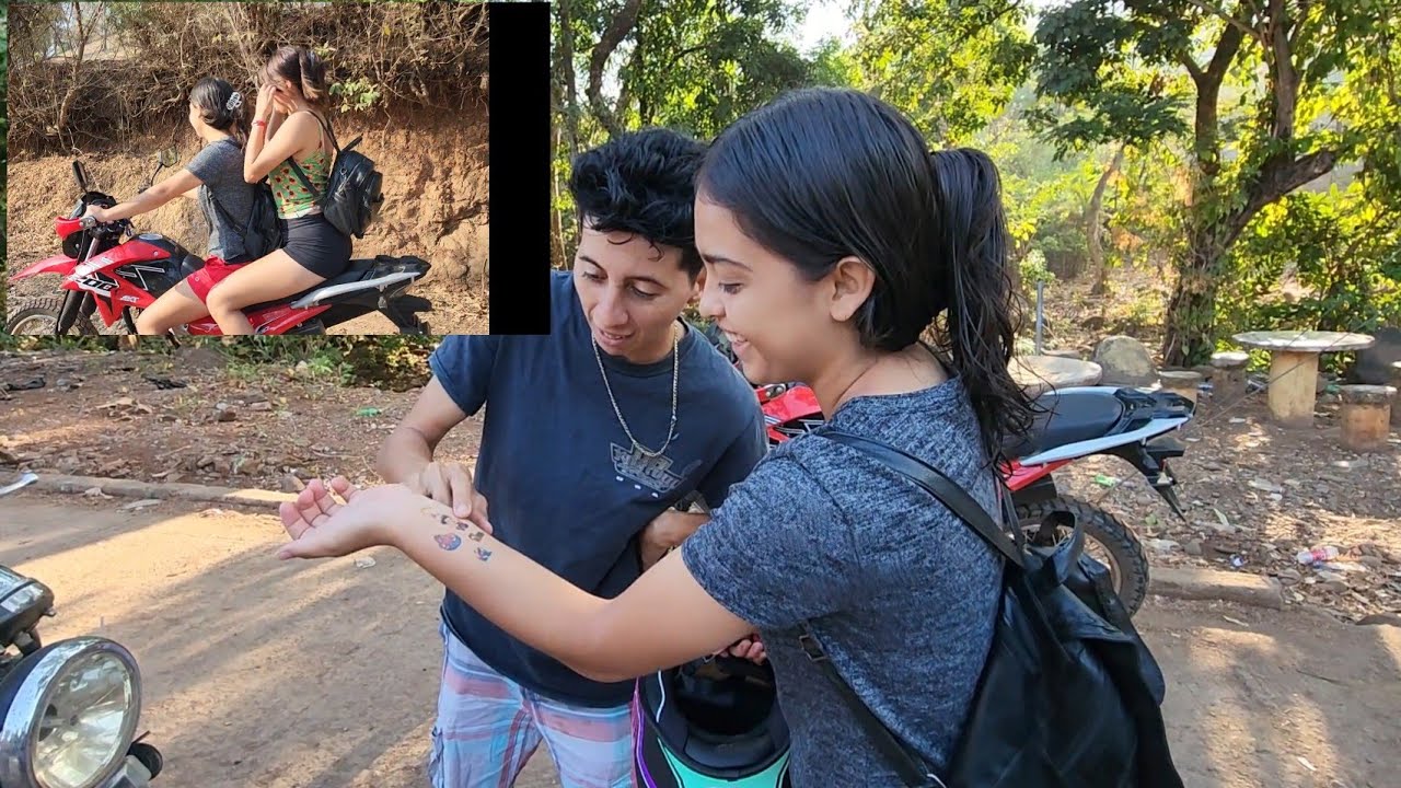 Nadie lo podía creer Erika se ase sus primero tatuajes😱Recorrido por la calle de el basurero