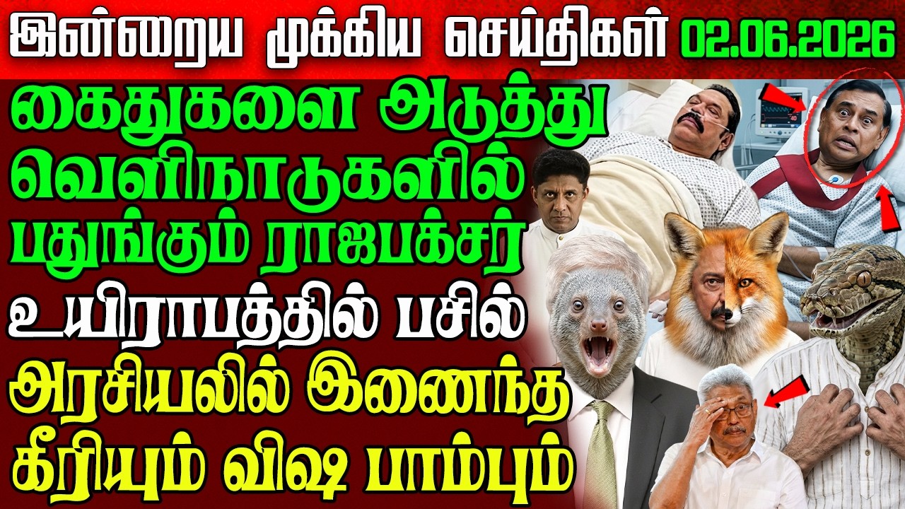 Sri Lanka Morning News | 02 June 2026 &ndash; இலங்கையின் பிரதான செய்திகள் | Tamil News | Athirady