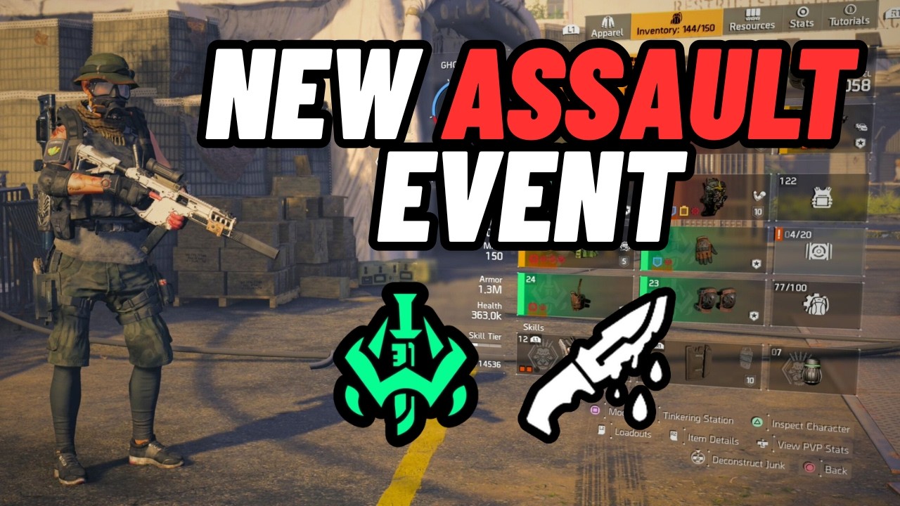 NEW ASSAULT EVENT IS AWESOME 🔥🔥MASSIVE DAMAGE BUFF - THE DIVISION 2