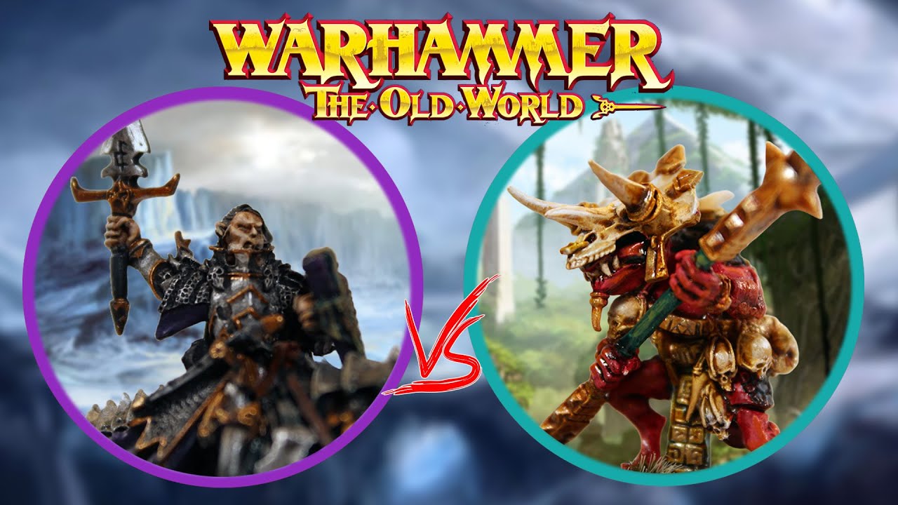 ELFES NOIRS vs HOMMES-LÉZARDS : Rapport de Bataille Warhammer The Old World (FR)