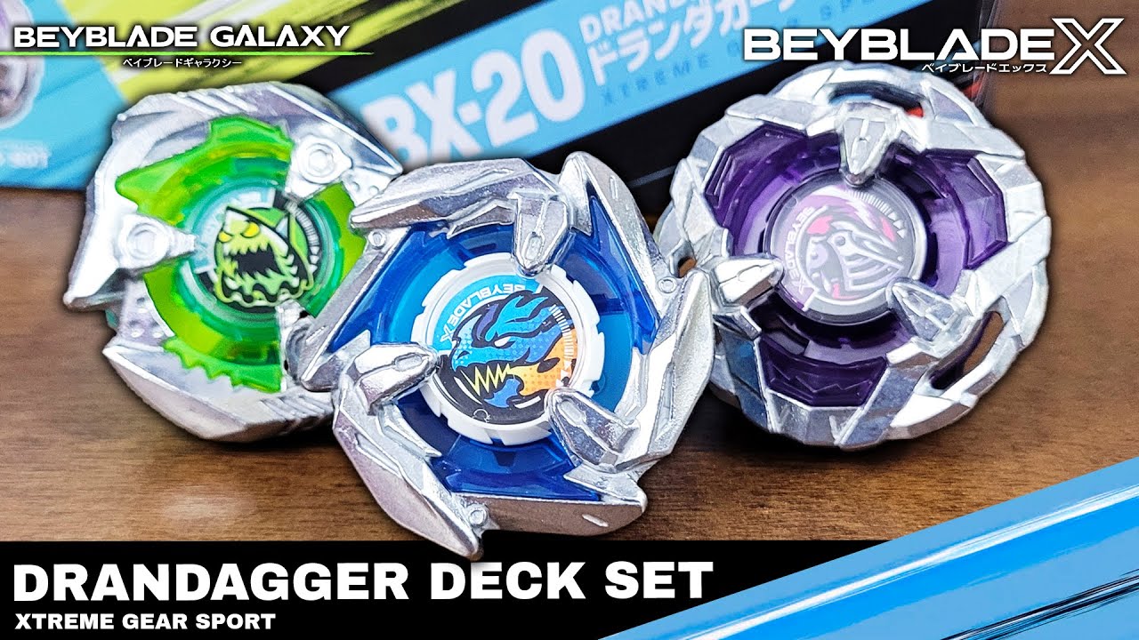 Análise BX-20 DRAN DAGGER DECK SET - Beyblade X