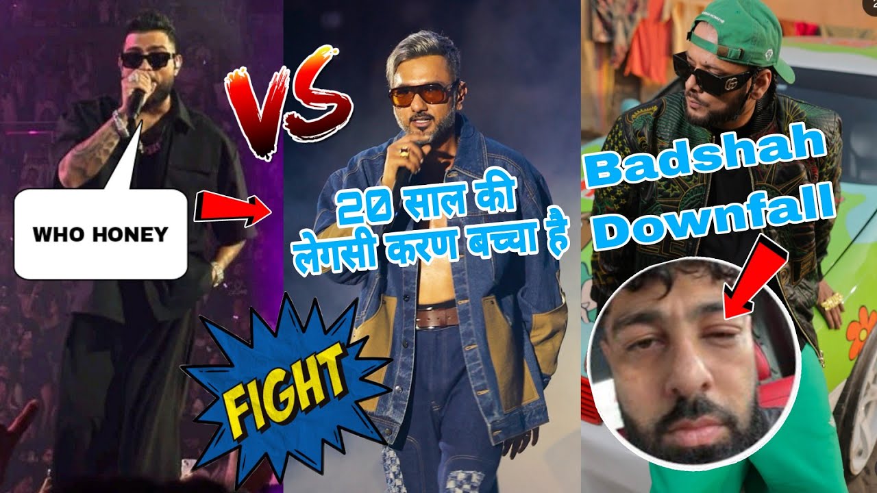 Karan React | Honey Vs karan aujla | Big Seen Creat | Ikka Support Badshah Tateere 