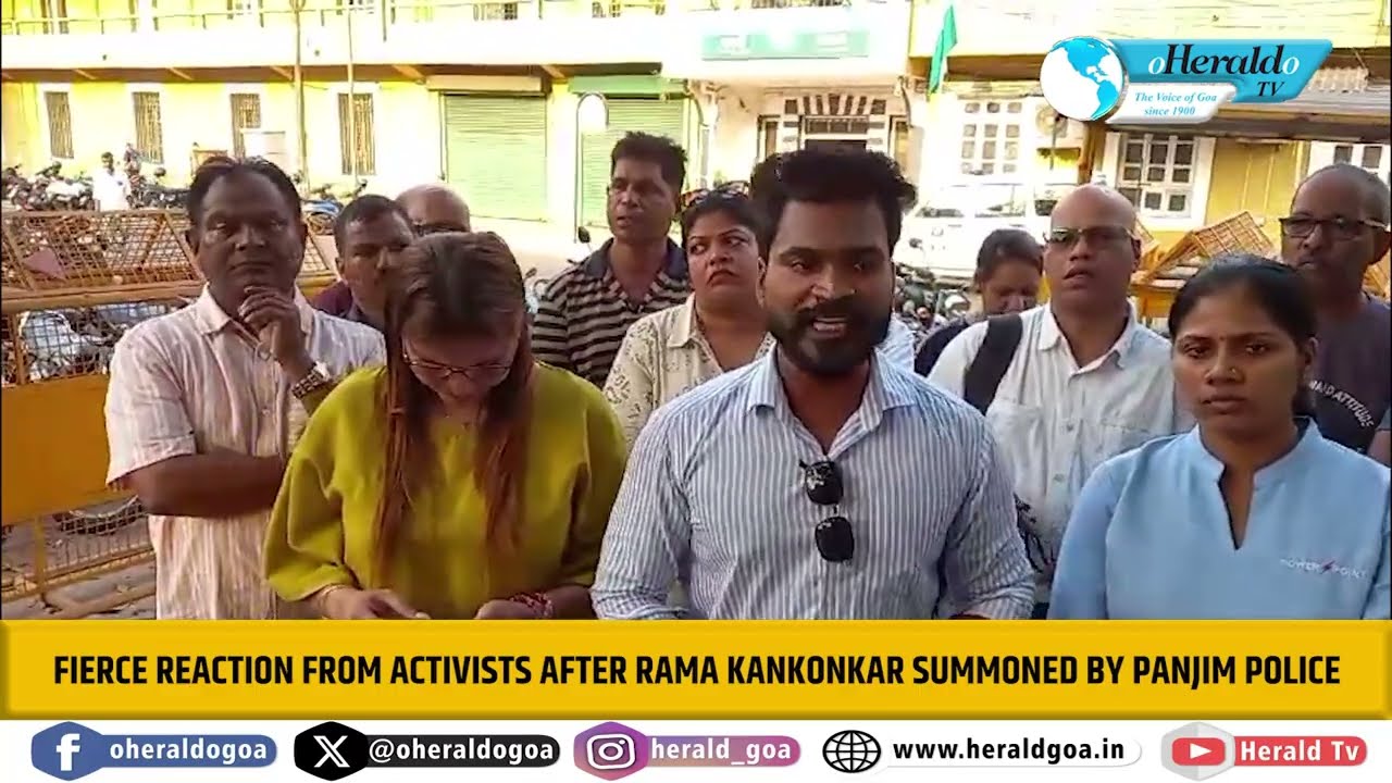 Fierce reaction from activists after Rama Kankonkar summoned by Panjim police