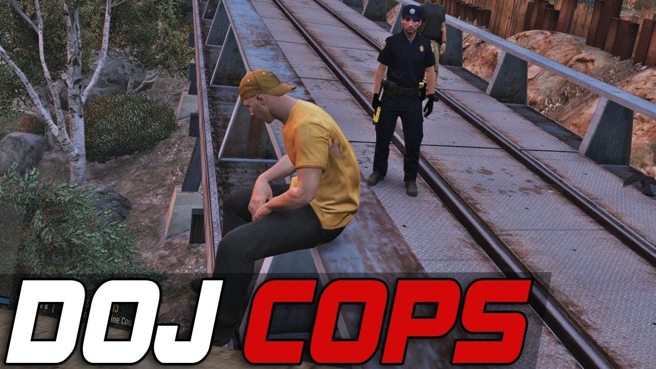 Dept. of Justice Cops #437 - Cart Chaos