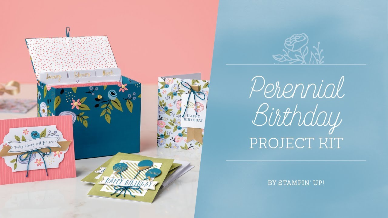 Perennial Birthday Project Kit by Stampin' Up!