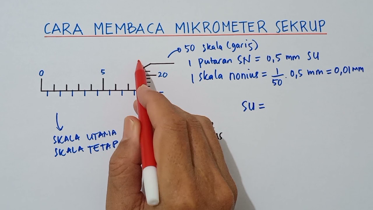 Cara Mudah Membaca Mikrometer Sekrup || Fisika Kelas X || #OprekMafiki #Stories