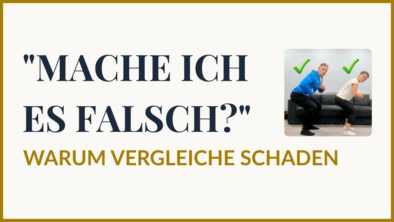 Gleiche Übung, andere Optik: Warum Sie sich beim Training NIE vergleichen sollten