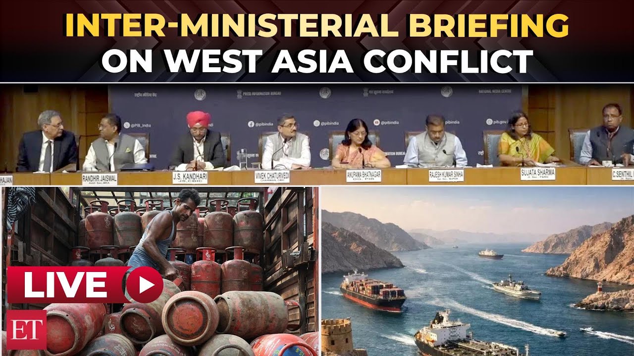 Inter-Ministerial briefing on West Asia developments | Government of India | LIVE